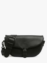 Sac Bandoulire M Oxer Cuir Etrier Noir oxer EOXE065M