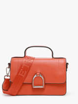 Sac Bandoulire S Altesse Cuir Etrier Orange altesse EALT048S