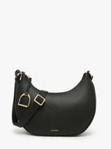 Sac Bandoulire Torsade Cuir Etrier Noir torsade ETOS167M