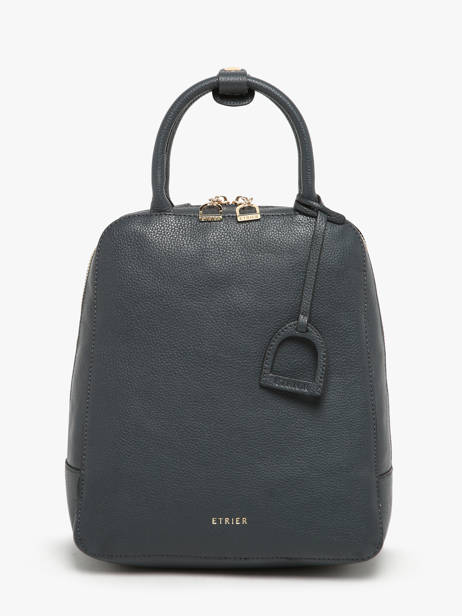 Sac Ã  Dos Tradition Cuir Etrier Bleu tradition ETRAB37S